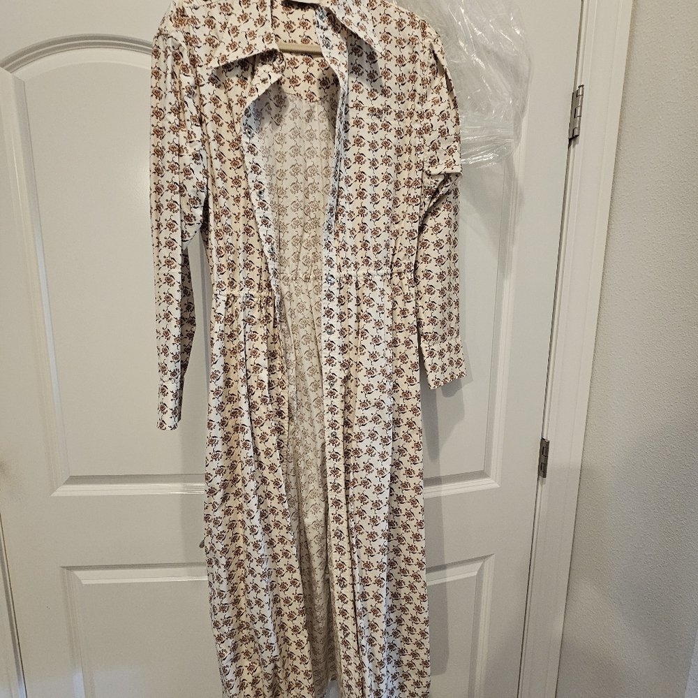 Tory Burch marigold poplin dress